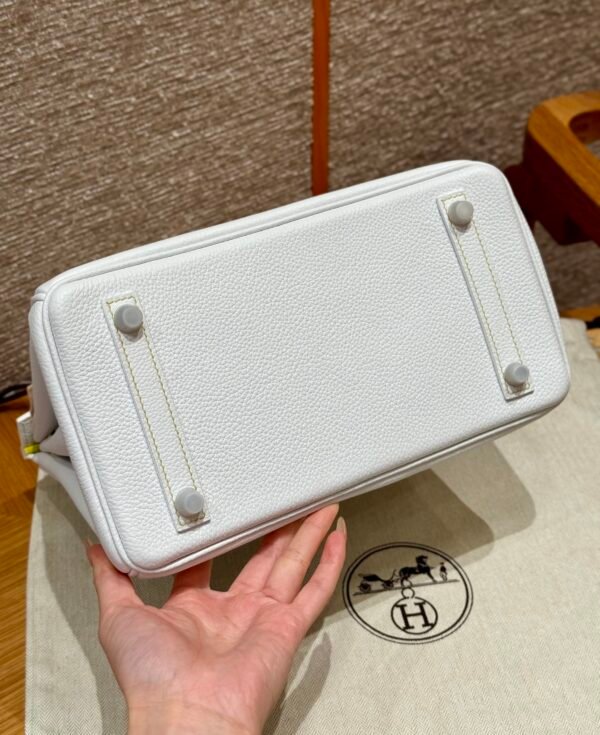 Birkin 25 Colour：01/Blanc/9R/Lime - 图片 2