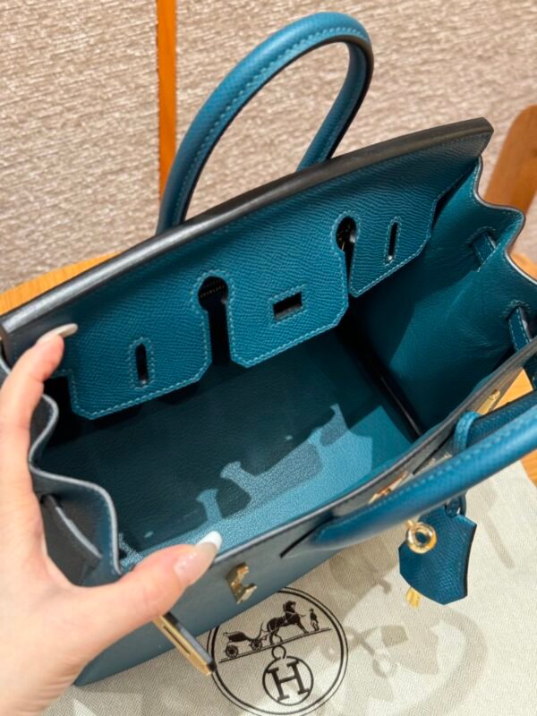Birkin 25 Colour：W0/Vert Bosphore - 图片 5