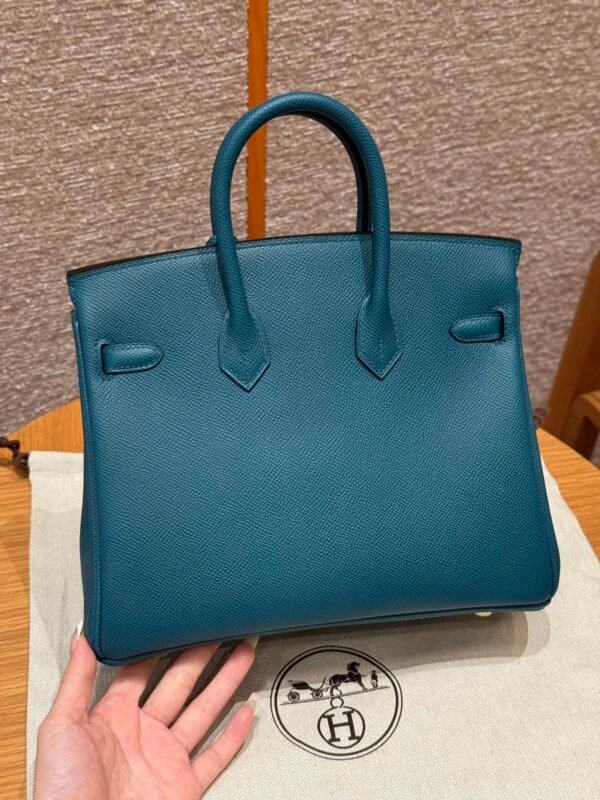 Birkin 25 Colour：W0/Vert Bosphore - 图片 4