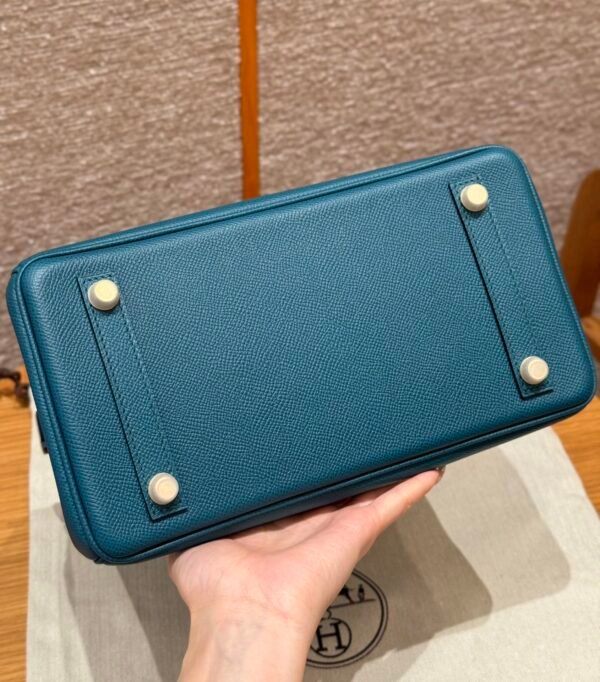Birkin 25 Colour：W0/Vert Bosphore - 图片 2