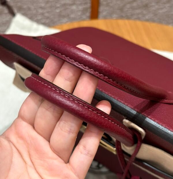 Birkin 25  Colour：55/Rouge H 【togo From France】 - 图片 5