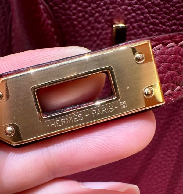 Birkin 25  Colour：55/Rouge H 【togo From France】 - 图片 7