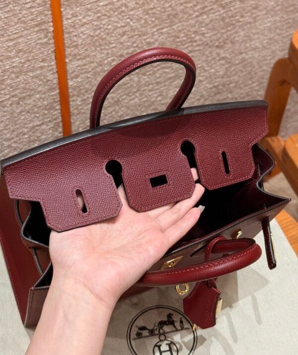 Birkin 25  Colour：55/Rouge H 【Epsom sellier From France】 - 图片 4